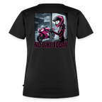 No Bike today Girl "Rückendruck" - black