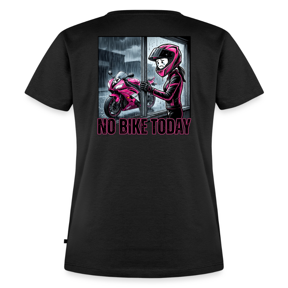 No Bike today Girl "Rückendruck" - black