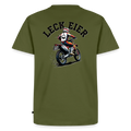 Leck Eier Motocross "Rückendruck" - khaki