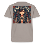Ride Free Chopper "Rückendruck" - taupe