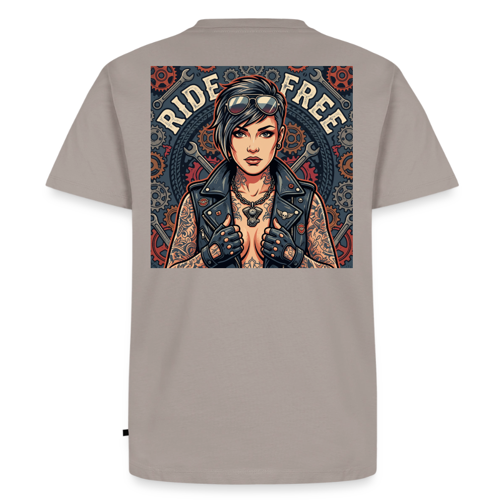 Ride Free Chopper "Rückendruck" - taupe