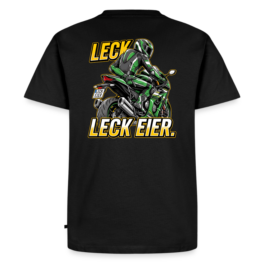 Leck Eier Supersportler Three "Rückendruck" - black