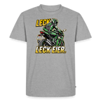 Leck Eier Supersportler Three "Brustdruck" - heather grey