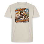 Hässliche Motorräder Motocross "Brustdruck" - beige
