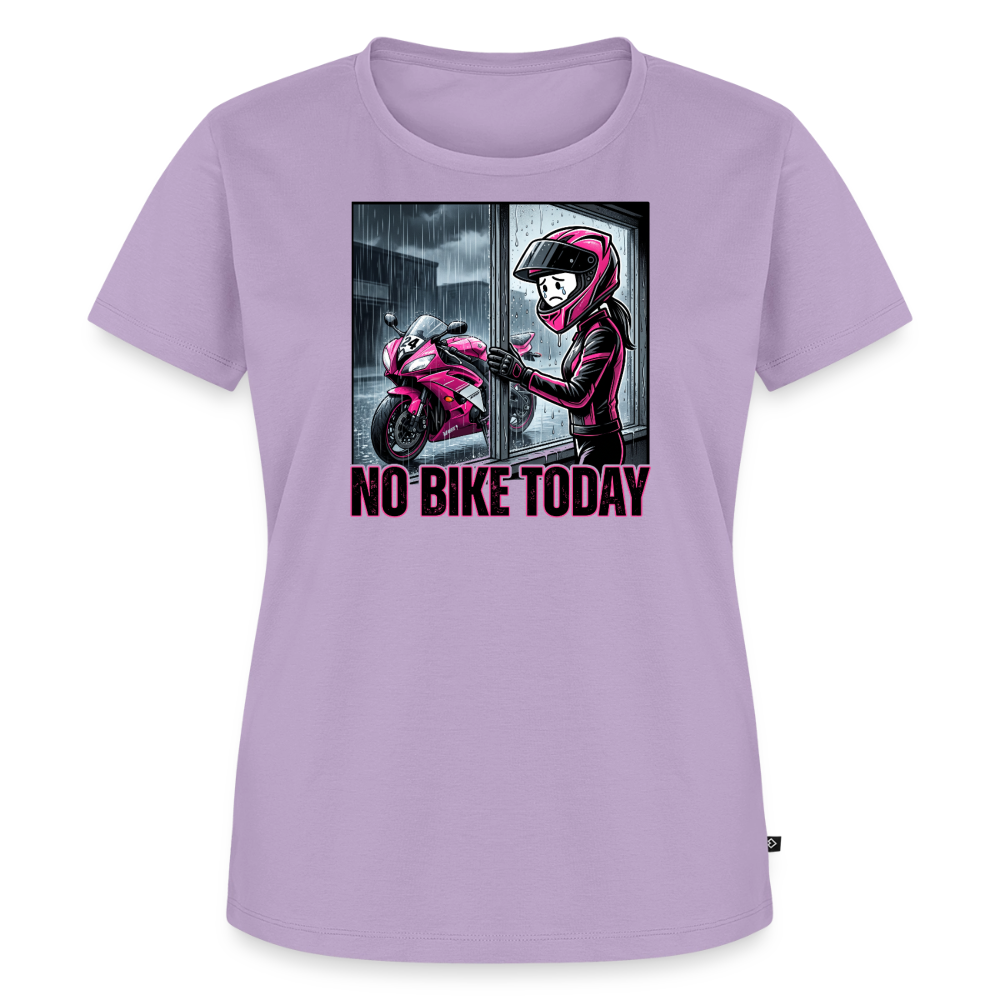 No Bike today "Brustdruck" - lavender