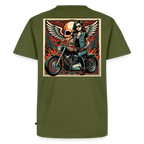 Bobber Angel "Rückendruck" - khaki