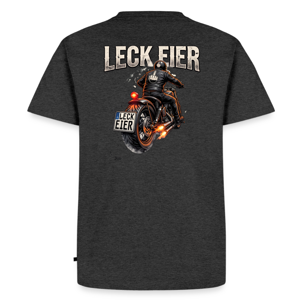 Leck Eier Chopper One "Rückendruck" - heather anthracite