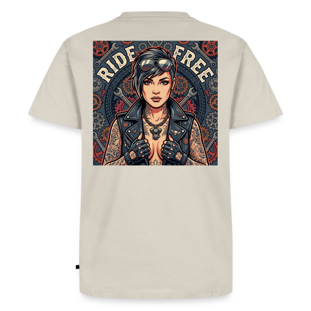 Ride Free Chopper "Rückendruck" - beige