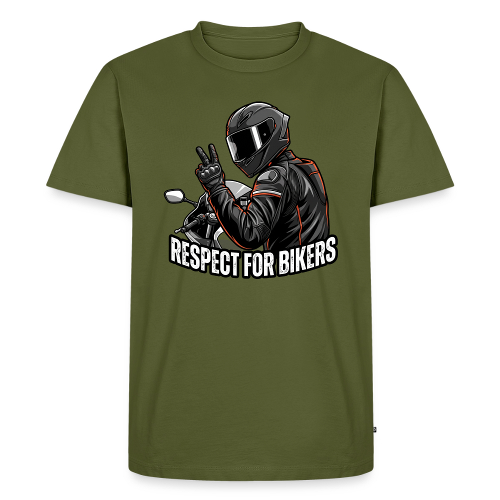 Respect for Bikers - khaki