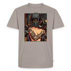 Garage Chopper Girl "Brustdruck" - taupe