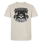 Oldschool Bobber  "Brustdruck" - beige