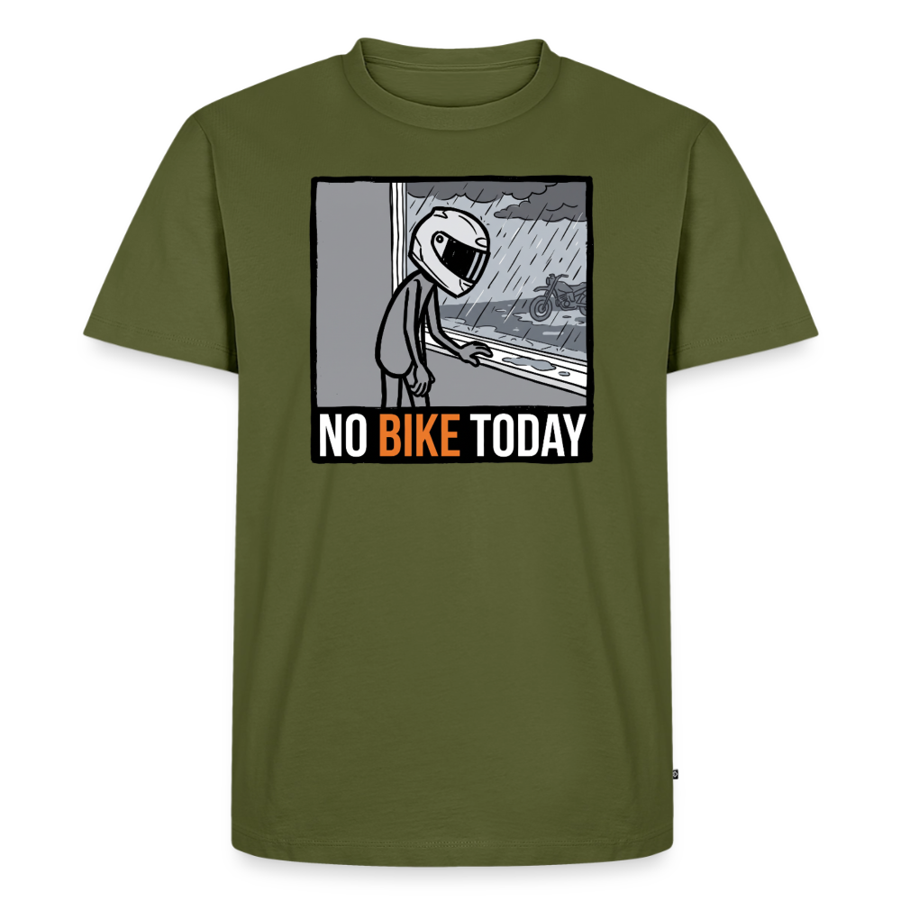No Bike today  "Brustdruck" - khaki