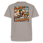 Hässliche Motorräder Motocross "Rückendruck" - taupe