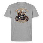 Ruhestand Chopper "Brustdruck" - heather grey