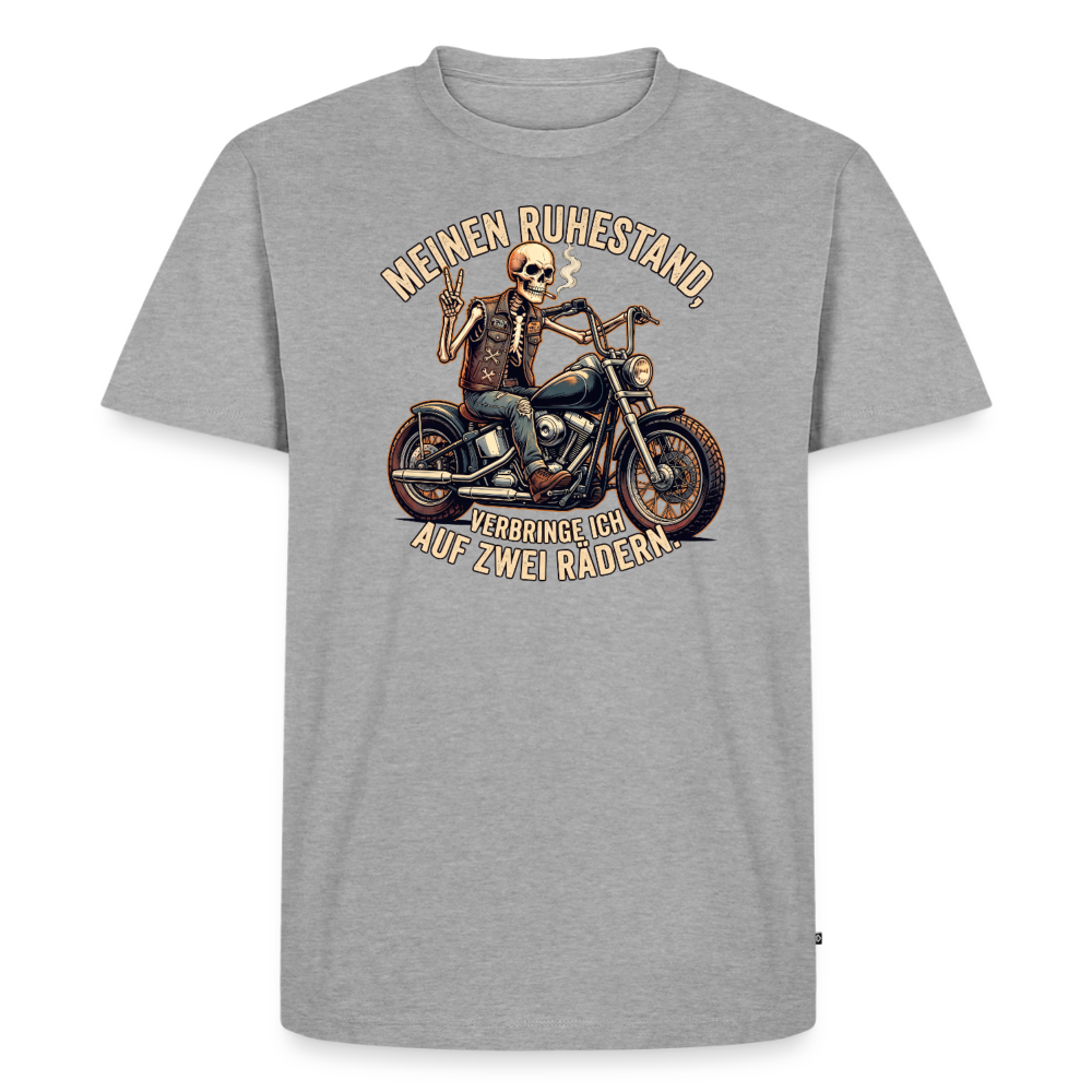 Ruhestand Chopper "Brustdruck" - heather grey