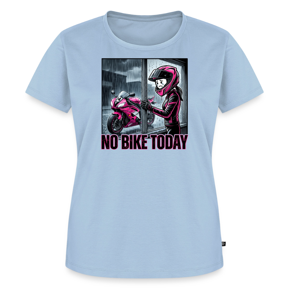 No Bike today "Brustdruck" - light blue