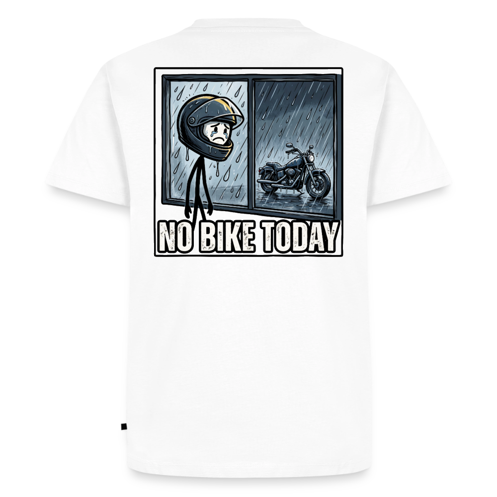 No Bike today Bobber "Rückendruck" - white