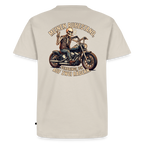 Ruhestand Chopper "Rückendruck" - beige
