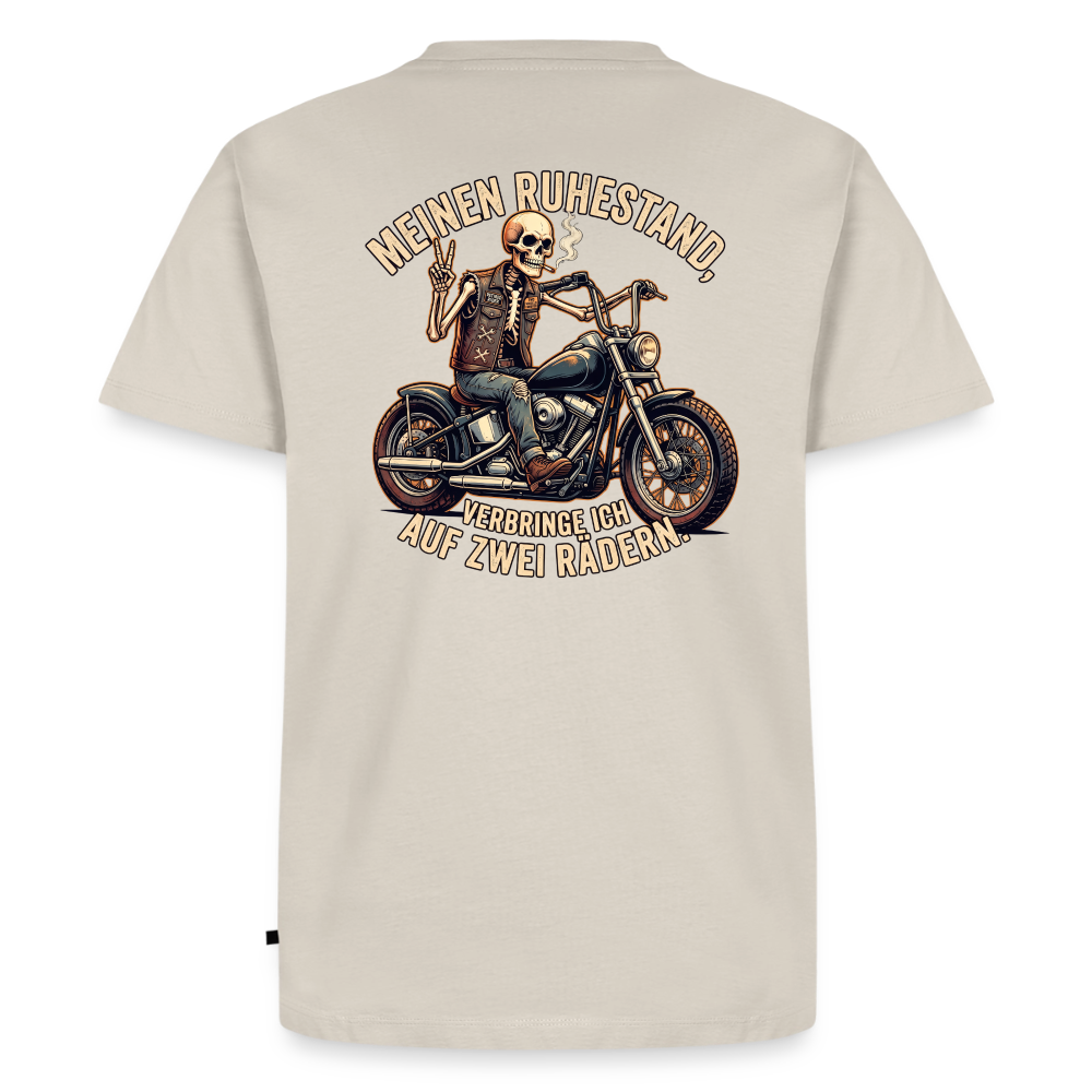 Ruhestand Chopper "Rückendruck" - beige
