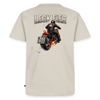 Leck Eier Chopper One "Rückendruck" - beige