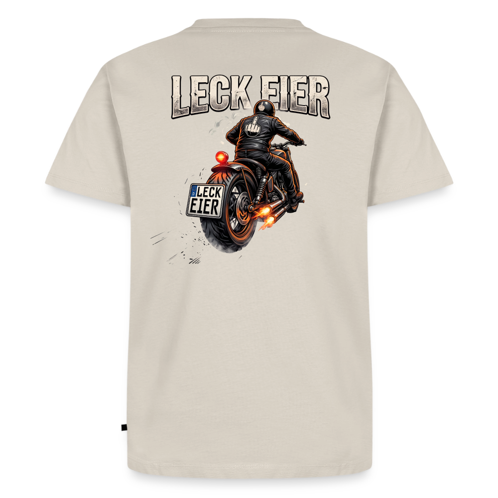 Leck Eier Chopper One "Rückendruck" - beige