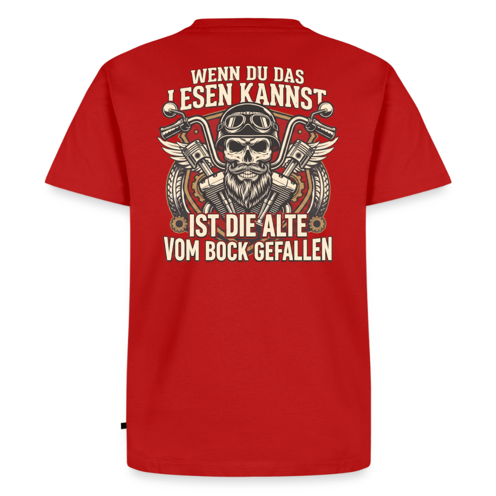 Die Alte Motiv "Rückendruck" - red