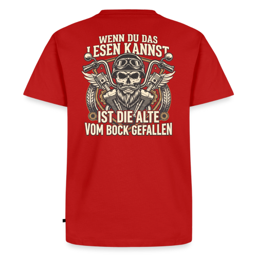 Die Alte Motiv "Rückendruck" - red