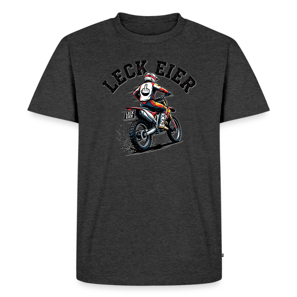 Leck Eier Motocross "Brustdruck" - heather anthracite