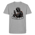 Respect for Bikers - heather grey