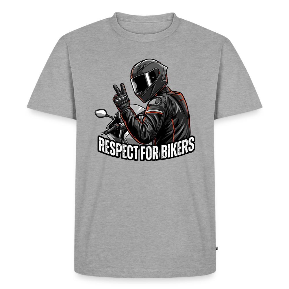 Respect for Bikers - heather grey