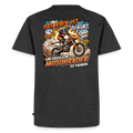 Hässliche Motorräder Motocross "Rückendruck" - heather anthracite