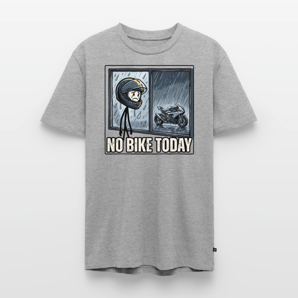 No Bike today Sport "Brustdruck" - heather grey