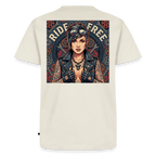 Ride Free Chopper "Rückendruck" - off white