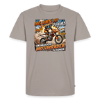 Hässliche Motorräder Motocross "Brustdruck" - taupe