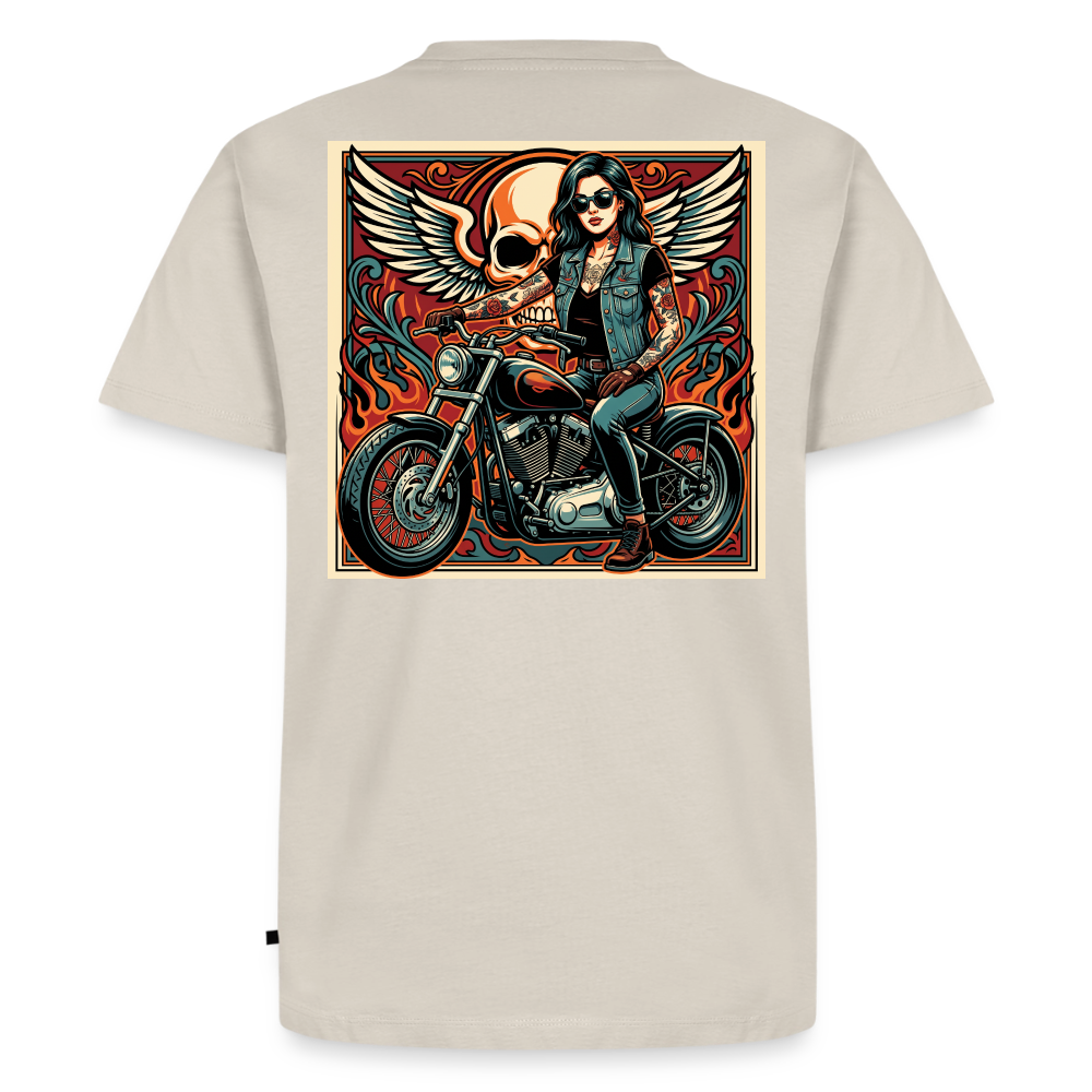 Bobber Angel "Rückendruck" - beige
