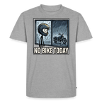 No Bike today Bobber "Brustdruck" - heather grey