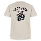 Leck Eier Motocross "Rückendruck" - beige