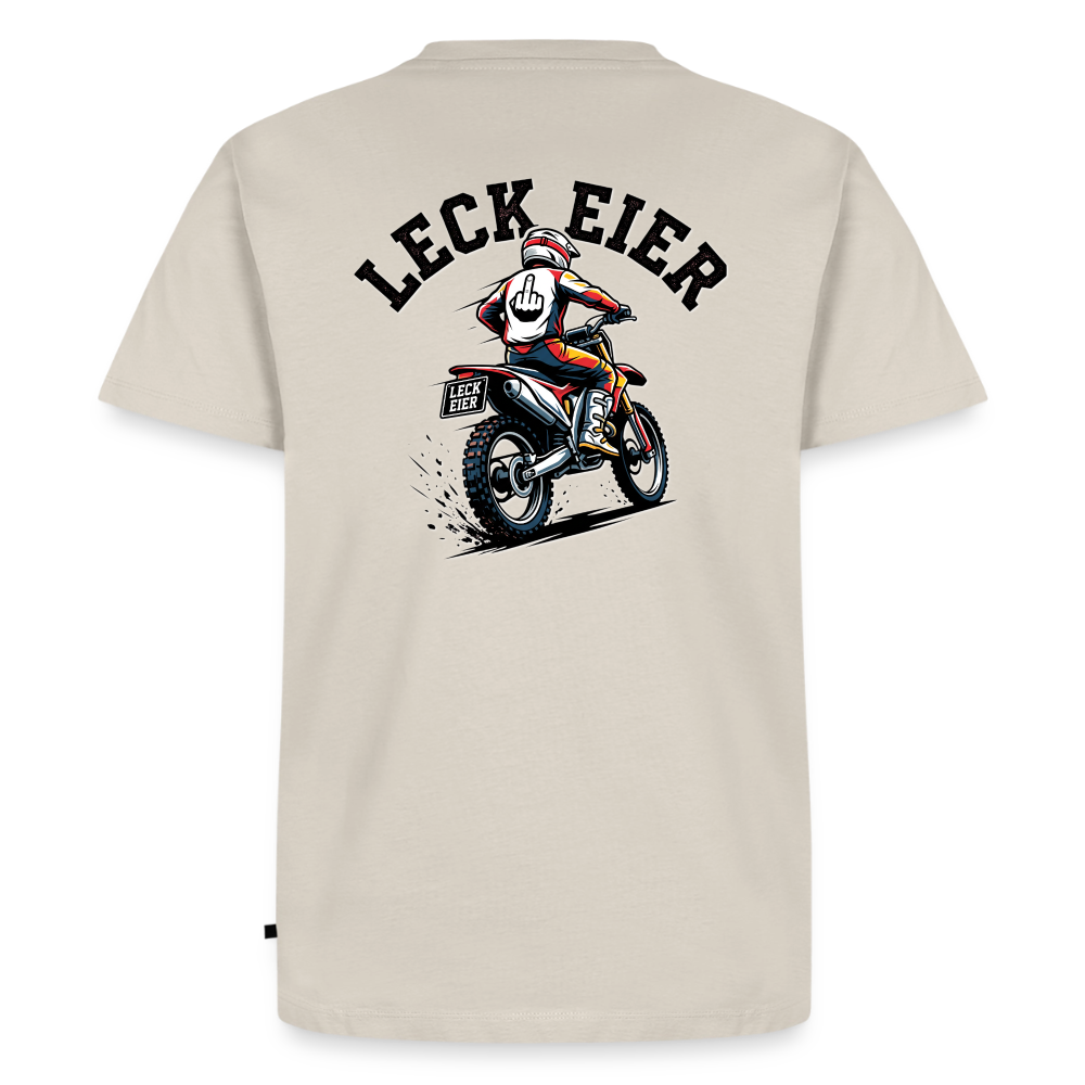 Leck Eier Motocross "Rückendruck" - beige