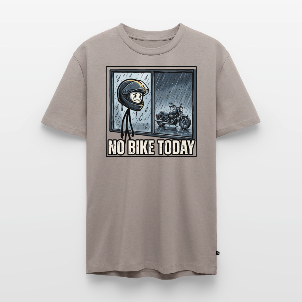 No Bike today Bobber "Brustdruck" - taupe